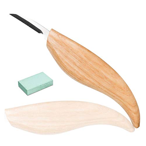WYACOM Wood Carving Detail Knife-Whittling Chip Knife,Cutting Knife for Detail Wood Carving Craft Knife for Beginners Woodworking Professional (Detail Knife -1 PC)