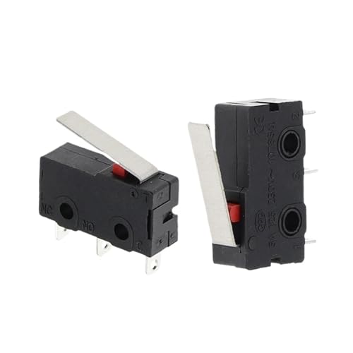 Micro-interrupteur KW11-3Z 5A 250V avec levier droit et contact 3 broches
