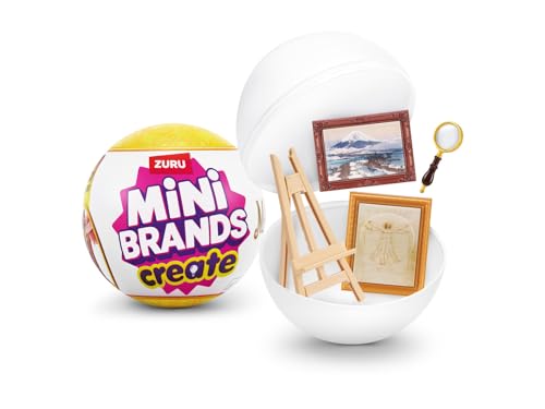 Zuru Mini Brands Create Bola Sorpresa Masterpieces Mini Art