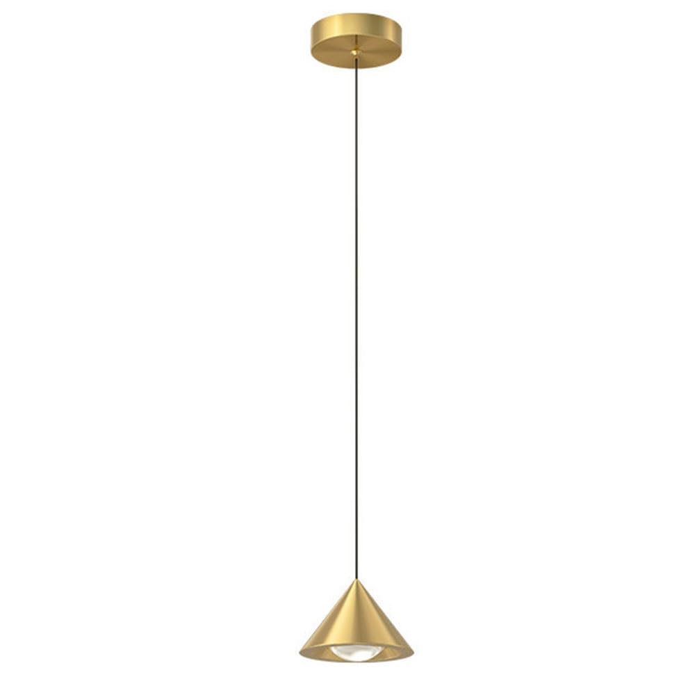 Lampe suspendue réglable en cuivre pour sublimer une petite pièce