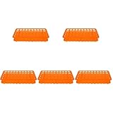 Healifty 5 Stücke Zentrifuge Doppelhalter Röhrchen Polypropylen Testsammlung Testlabor Zylindrische Mikrozentrifuge Löcher Krankenhaus Zufällig Gut Kunststoff für Wissenschaftliches Blut