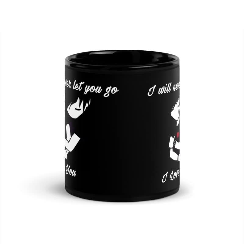 Image of Ceramic Printed Tea Coffee Mug, Love Quotes Cup, Best Gift for Wife, Husband, Girlfriend, Boyfriend, Anniversary, Valentines Day (Design-1)