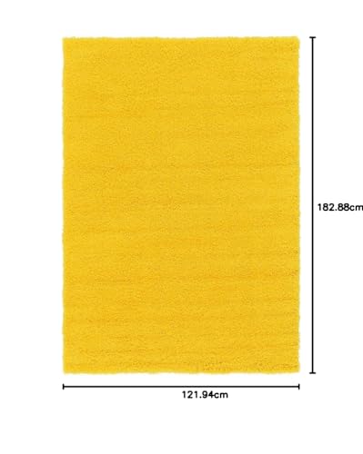 Image of Shanno Carpet Soft Fluffy Shag Area Rectangular Shape Rugs for Living Room, Shaggy Floor Carpet for Bedroom, Girls Carpets Kids Home Decor Rugs, Cute Luxury Non-Slip [Size 4X6 Feet]