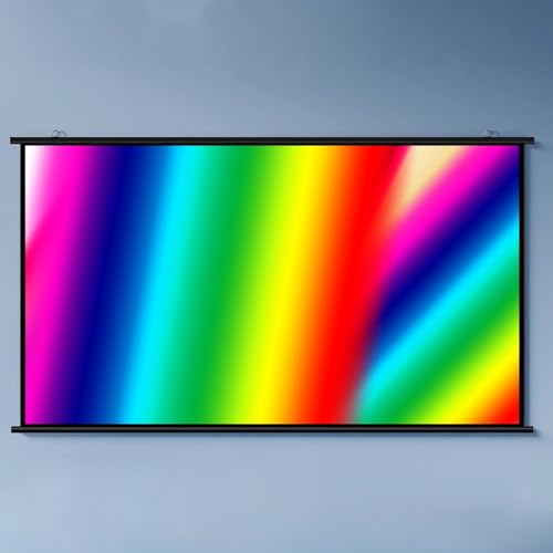 Pantalla Manual para Proyector 72" 16:9 miniatura 1