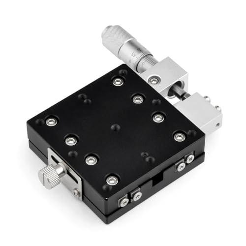 Glissière de réglage manuelle LX70-L pour éliminer le jeu sur l'axe X 70x70mm