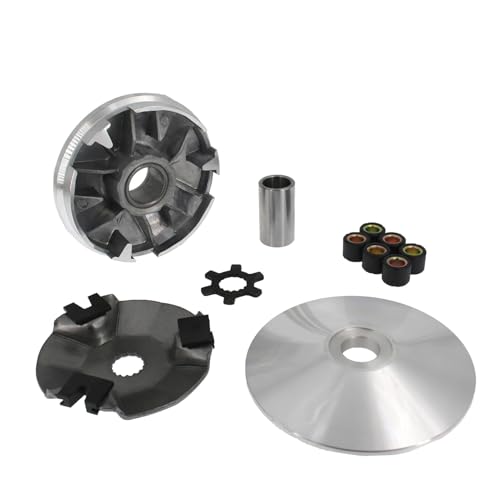 Motorcycle parts For Variator Kit with 5g Roller Weights for Jog 90, 4DM, for Vino, for Minarelli 2-Stroke 1PE50QMF Scooter (15 Splines)