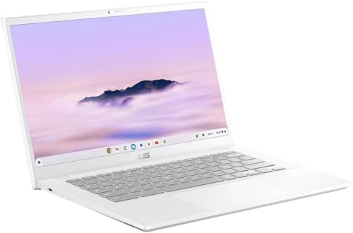 Image of ASUS Chromebook Plus CX34 Everyday Value 14.0 inch FHD Display (Intel i3-1215U, 8GB LPDDR5, 384GB Storage (128GB SSD + 256GB Micro SD Card), Backlit KB, WiFi 6, HD Webcam, BT 5.4, Chrome OS) (Renewed)