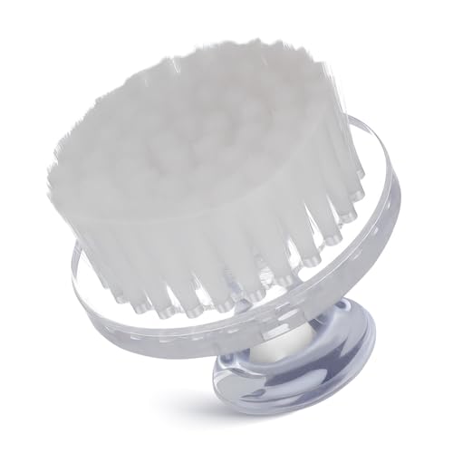 NULYLU Cepillo Manual Blanco Limpieza Profunda Piel Suave Masajeador Limpiador Cutis