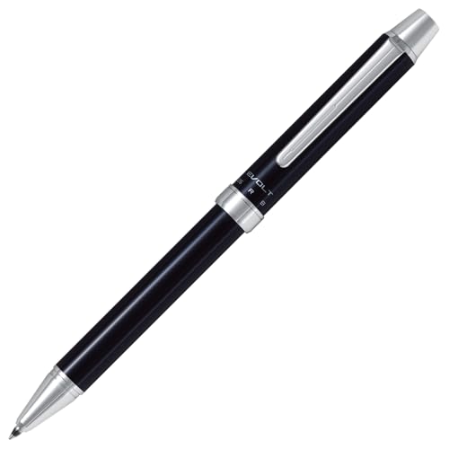 Image of Pilot 2 +1 EVOLT 2 Color 0.7 mm Ballpoint Multi Pen 0.5 mm Mechanical Pencil, Black Body (BTHE-1SR-B)