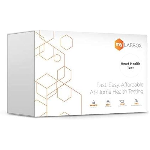 myLAB Box at Home Heart Health Test Cholesterol Level Test CLIA Lab Certified