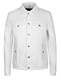 Denim extensible en coton durable et confortable : le denim extensible en coton doux vous donne la liberté de mouvement tout en conservant la durabilité. Cette veste pour homme est un ajout indispensable à toute garde-robe, conçue pour un usage quotidien et les sorties du week-end.