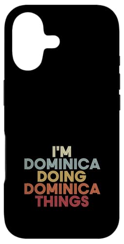 Dominica Name Dominica Personalized Name First Given �X�}�z�P�[�X iPhone 17 �p