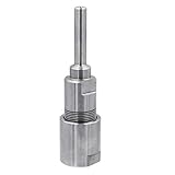 Eyech Heavy Duty Stainless Steel 1/4 Inch Shank Router Collet Extension Rod Trimming Engraving Machi