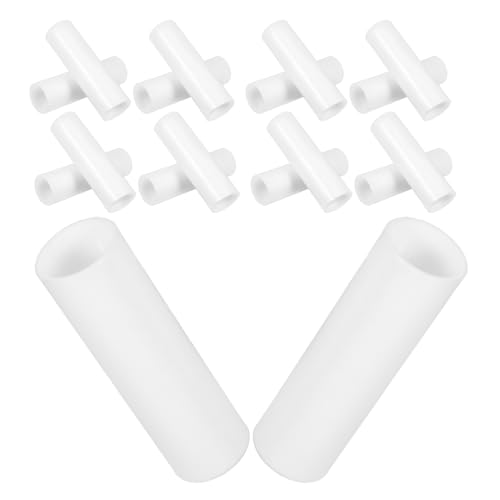 Conectores de plástico para varillas de tienda de campaña con estructura estable de exterior 2