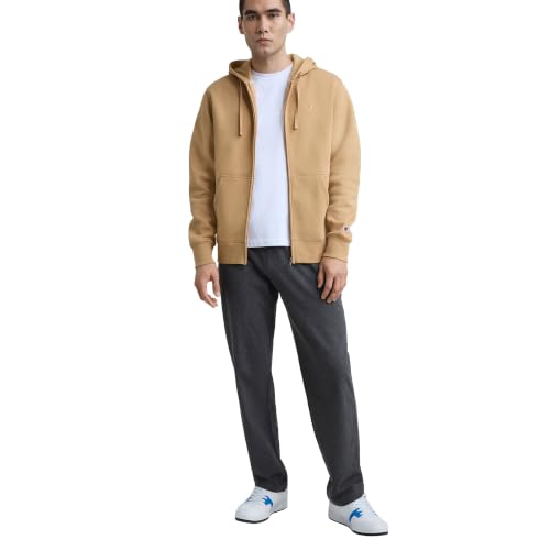 Image of Champion Men's Open-Bottom Lounge Pants, Standard Fit, Lightweight 100% Cotton, Available in Regular and Big & Tall