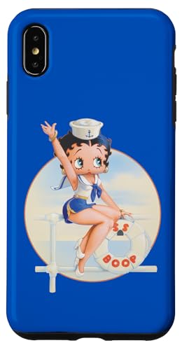 Pin-Up nautique Betty Boop Sailor Coque pour iPhone XS Max