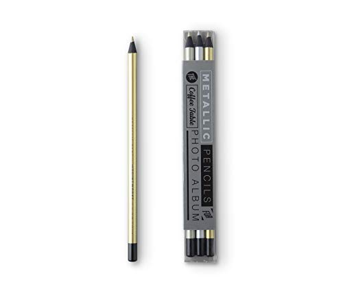PrintWorks Photo Album Metallic Pencils, Set of 3, 2.5x1x18cms