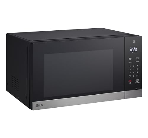 LG Countertop Microwave, 1.5 cu. ft., Stainless Steel, 21.44"x12.13"x16.19", Smart Inverter, Sensor Cooking, 1200 Watts - Image 3