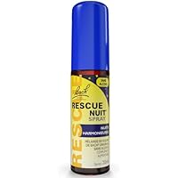 RESCUE NOCHE Spray Sin Alcohol 20 ml, mezcla de 6 flores de Bach