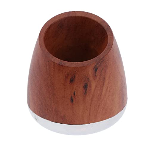 shamjina Suporte de Segurança Estável - Ferramenta de Barbear Masculina, Marrom