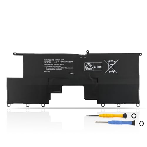 K KYUER VGP-BPS38 Laptop Batería para So-NY VAIO Pro 13 Touch Ultrabook Red Edition SVP13 SVP132 SVP1321 i5-4200U i7-4500U Series SVP1321C5E SVP13213SGB SVP132A1CM SVP132A2CM SVP132A1CP SVP13215PXB