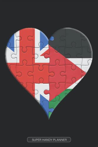 British Palestinian Flag Keepsake Planner