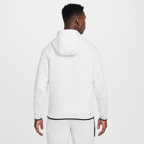 Nike Tech Men's Full-Zip Windrunner Hoodie (HV0949-051, Birch Heather/Black)3