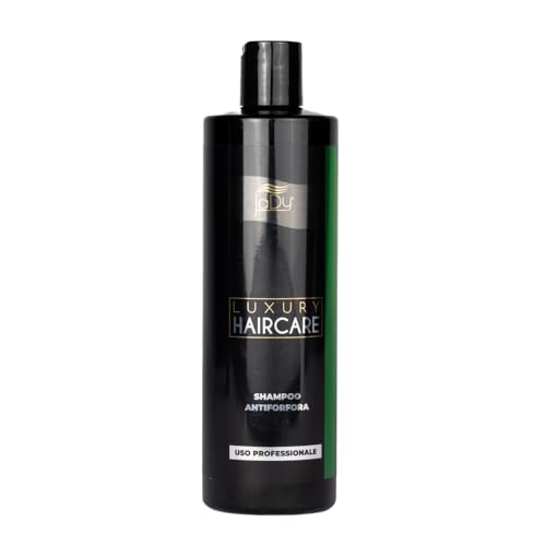 JADY Luxury - Champú anticaspa, 400 ml, champú profesional para hombres, mujeres y niños, hidratante y suave para cabello fino graso y seco