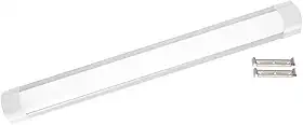 Luminária Tubular Sobrepor Led Linear 20w Branco Frio 60cm