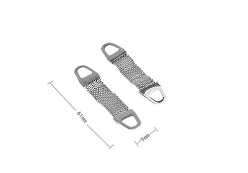 Gemelos Daesar para camisa slim fit para hombre plata miniatura 4