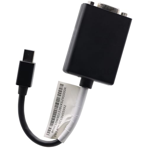 Adaptador Mini DisplayPort a VGA para Lenovo ThinkStation P330 y P340 Tower