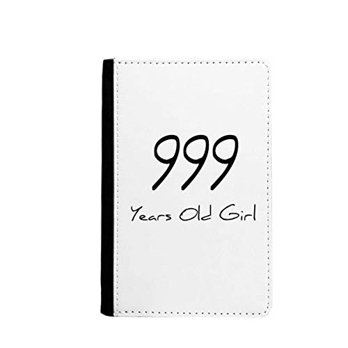 Porte-passeport de voyage 999 Ans Vieille Fille étui portefeuille cartes