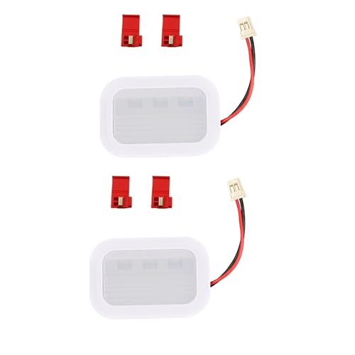 Image of Delixike W11683243 LED Module Service Fits Whirlpool Kenmore Maytag Amana Refrigerators Led Light Module Replacement W10610289 W10660728 W10695459 W10843353 W10843846 (Two sets of)