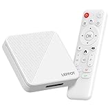 Android 14.0 TV Box, LEFFOT 4K Ultra HD, custodia IPTV con HDR10, 2.4G & 5G WiFi 6, lettore multimediale per Smart TV, Allwinner H313 Quad Core (2GB+16GB)