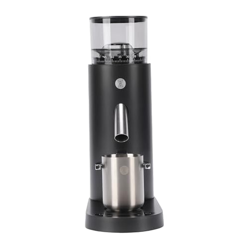 Image of Electric Coffee Grinder Optimal Grinding Speed Anti Static Rechargeable Coffee Bean Grinder for Home Use with Multiple Grind Setting for Connoisseurs and Home Baristas (685 Black)