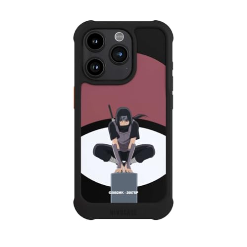 Coque iPhone 15 Pro antichoc MagSafe Naruto Itachi NIVOmax