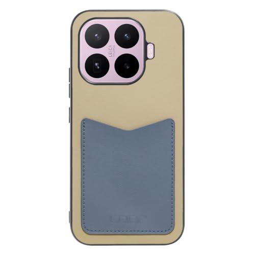 LOOF PASS-SHELL (LEATHER Ver.) �{�v ���U�[ �J�[�h���[ �X�}�z�P�[�X for Xiaomi 17T �p �P�[�X �J�o�[ �w�� �X�g���b�v�z�[�� �J�[�h�|�P�b�g �V���v�� ���킢�� �ϏՌ� ���^ �y�� leather [�x�[�W