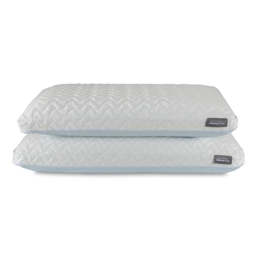 Tempur-Pedic TEMPUR-Cloud® + Cooling Pillow, King - 2-Pack