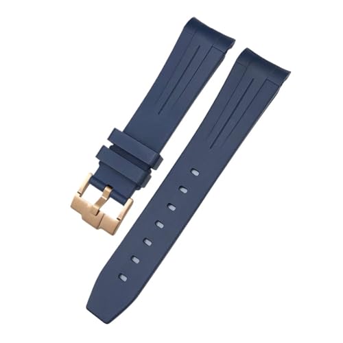 �J�[�u�G���h 19mm 20mm �t�b�f�S�� FKM ���v�o���h �T�u�}���[�i �f�C�g�i �����b�N�X GMT �t�b�f�S�� �\�t�g�E�H�b�`�X�g���b�v �A�N�Z�T���[(Blue blue rose,20mm)