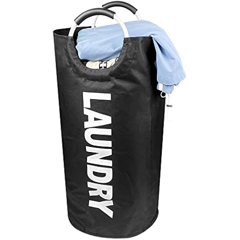 Gvolatee Panier à Linge Oxford Noir 90L Cover