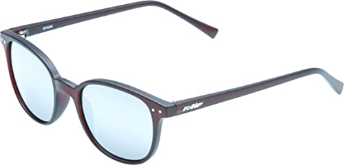 FMF Spark Sunglasses (Matte Crystal Rootbeer/Silver Mirror)