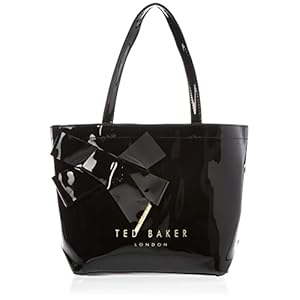 Ted Baker Women’s Nikicon Vinyl Bow Shopper, One Size