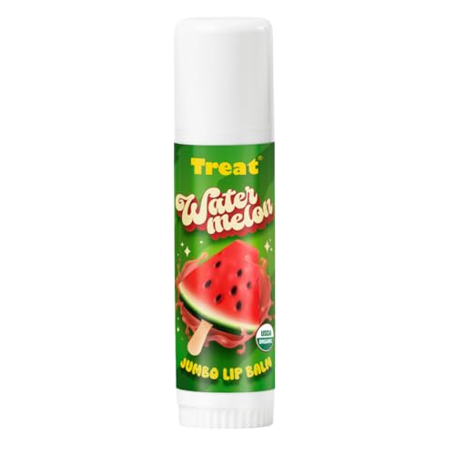 TREAT BEAUTY Organic Watermelon Lip Balm, 0.5 OZ