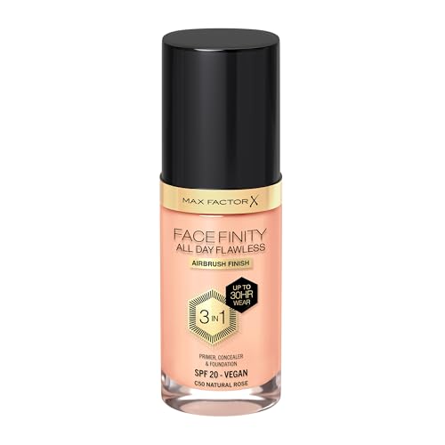 Image of Max Factor Facefinity All Day Flawless 3-in-1 Foundation - C50 Natural Rose
