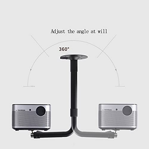 Soporte de proyector universal regulable en altura para techo pared y tripode de aluminio 6