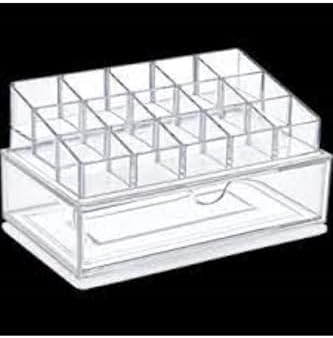 Bee Home Çekmeceli Makyaj Organizeri Büyük Boy 22,5x13x12 cm - Görsel 1