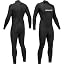 Mens 5/4mm Black