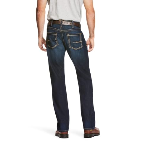 Image of Ariat Men's Rebar M4 Low Rise DuraStretch Edge Boot Cut Jean