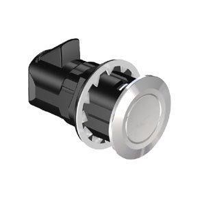 Southco MP-05-312-11 Plastic; Chrome Round Push to Close Latch Chrome on Chrome, Pack of 1