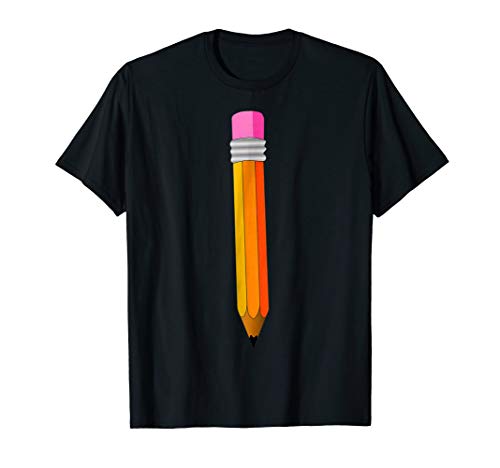 Pencil Costume Shirt Funny Office School Supply Product Tee